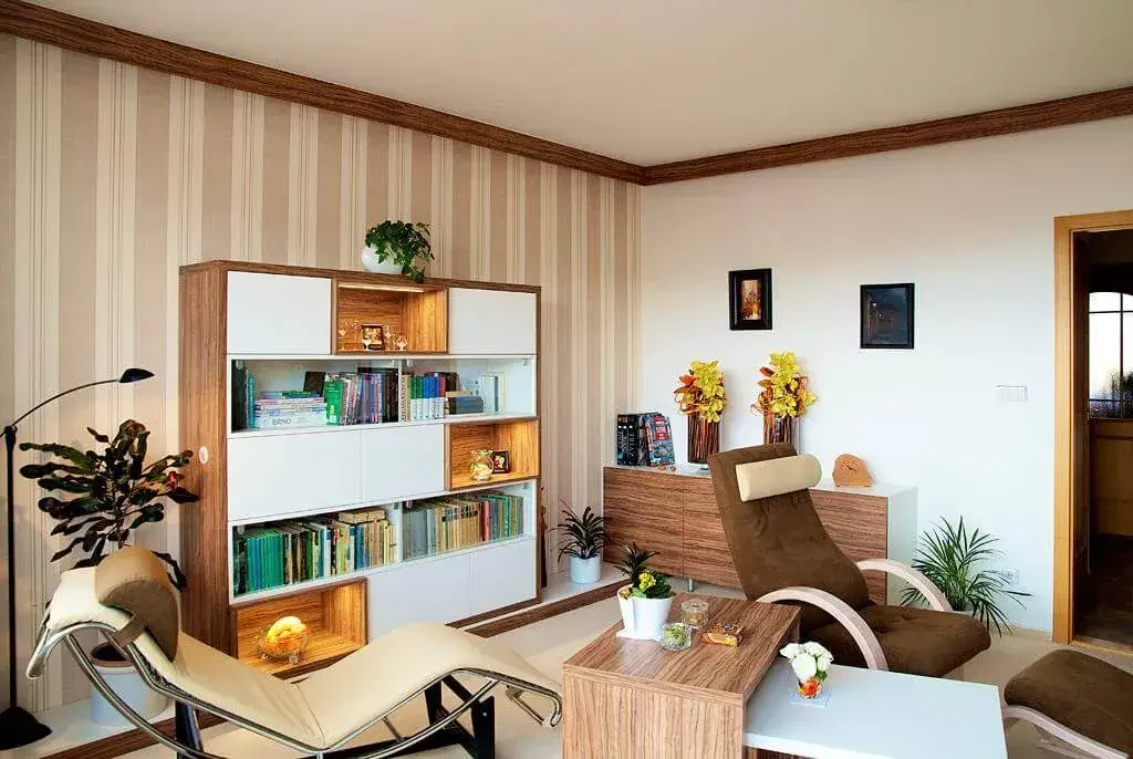 Malý obývací pokoj v paneláku